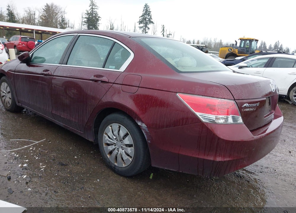 2010 HONDA ACCORD 2.4 LX VIN: 1HGCP2F34AA105661