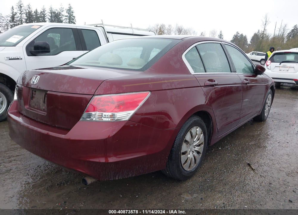 2010 HONDA ACCORD 2.4 LX VIN: 1HGCP2F34AA105661