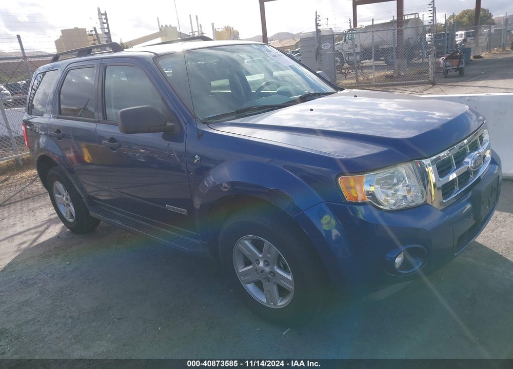 2008 FORD ESCAPE HYBRID VIN: 1FMCU49H98KB42800
