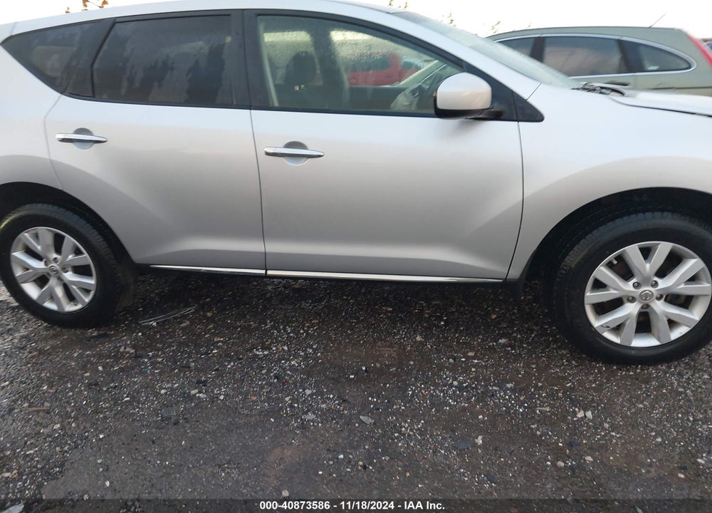 2012 NISSAN MURANO S VIN: JN8AZ1MU9CW121144
