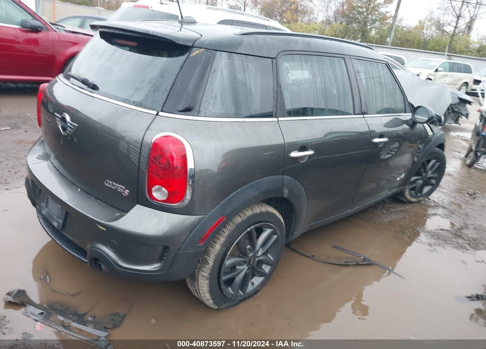 2011 MINI COOPER S COUNTRYMAN VIN: WMWZC5C59BWH99845