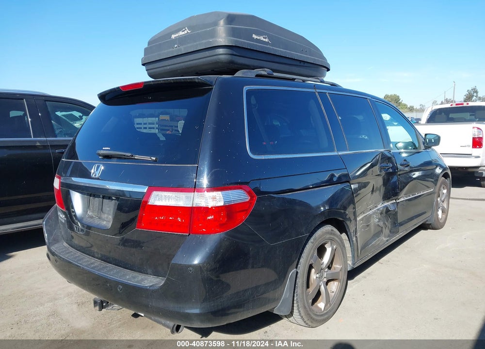 2007 HONDA ODYSSEY TOURING VIN: 5FNRL38847B116033