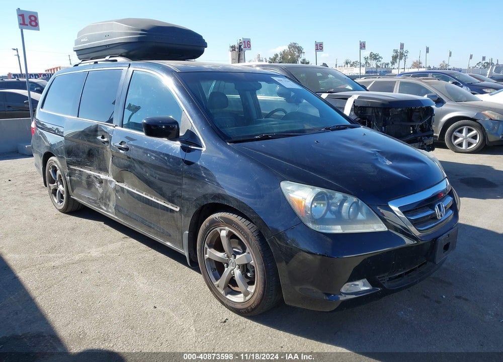 2007 HONDA ODYSSEY TOURING VIN: 5FNRL38847B116033