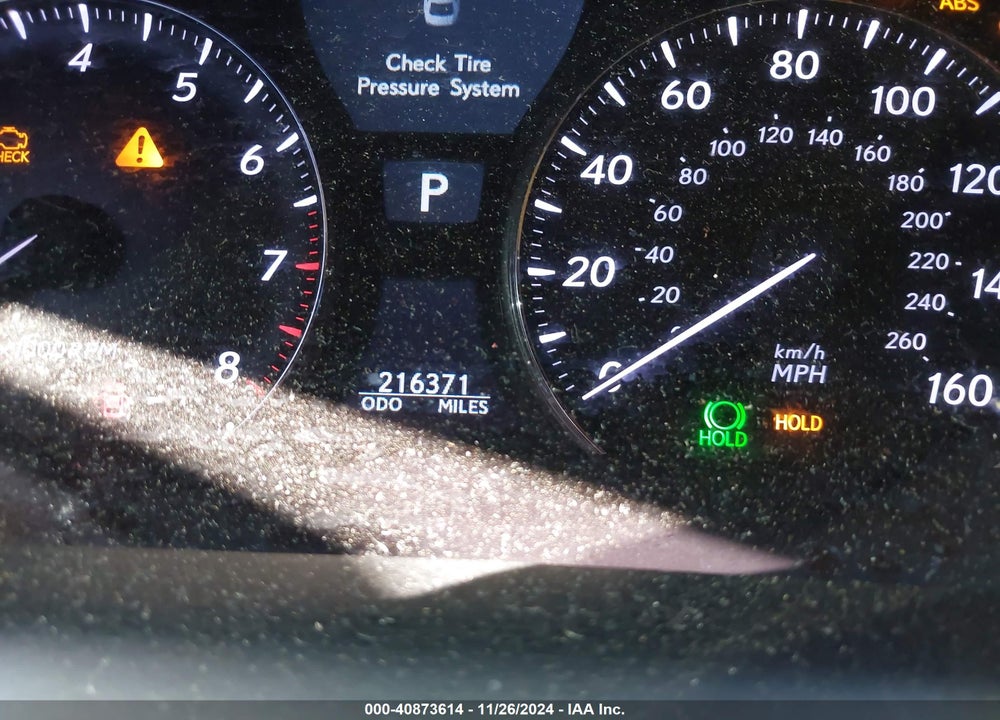 2007 LEXUS LS 460 VIN: JTHBL46F875047288