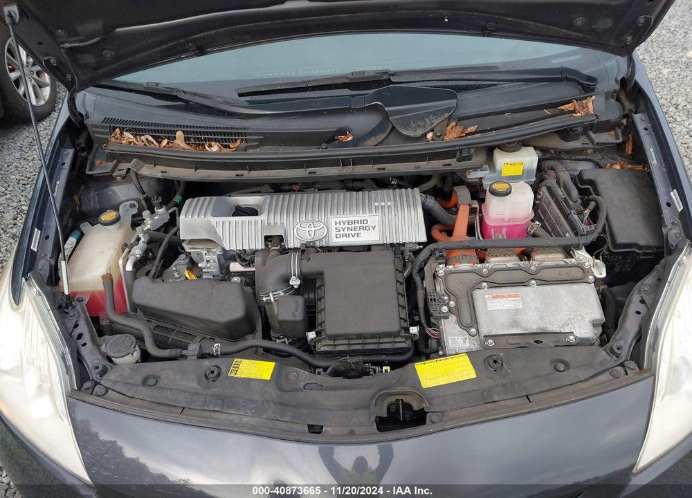 2012 TOYOTA PRIUS THREE VIN: JTDKN3DU8C5455081