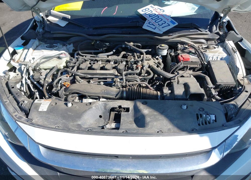 2018 HONDA CIVIC EX-T VIN: JHMFC1F36JX009270