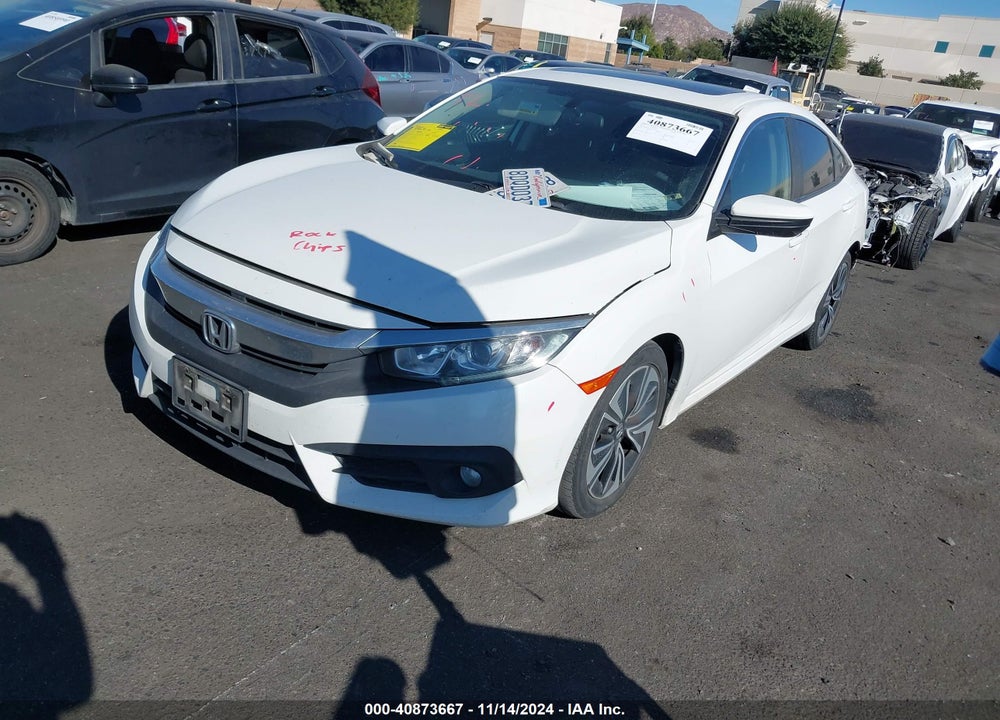 2018 HONDA CIVIC EX-T VIN: JHMFC1F36JX009270
