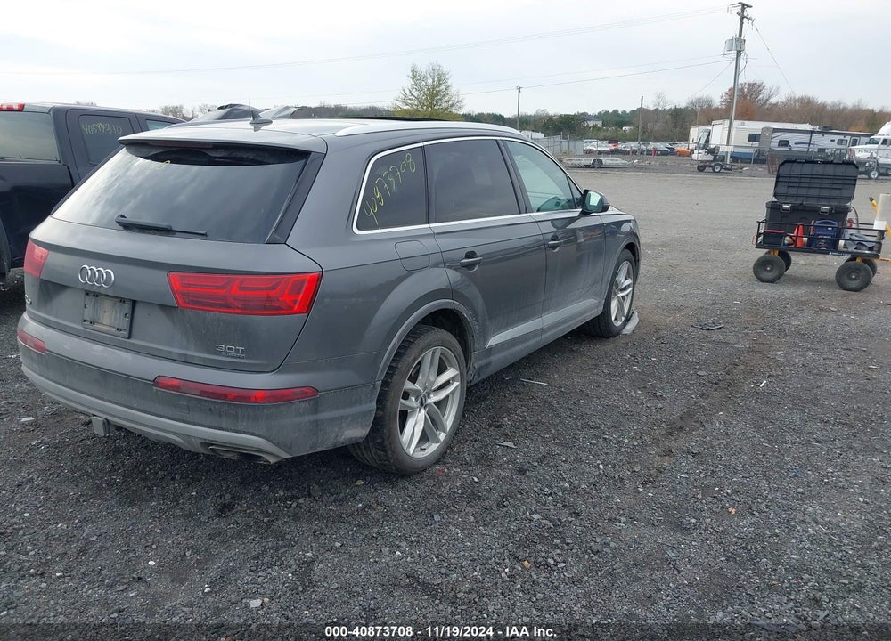 2018 AUDI Q7 3.0T PREMIUM VIN: WA1VAAF73JD042938