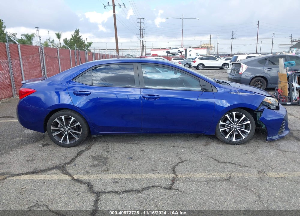 2018 TOYOTA COROLLA SE VIN: 5YFBURHE4JP771036