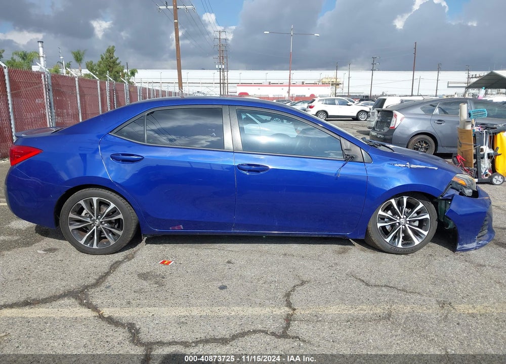 2018 TOYOTA COROLLA SE VIN: 5YFBURHE4JP771036