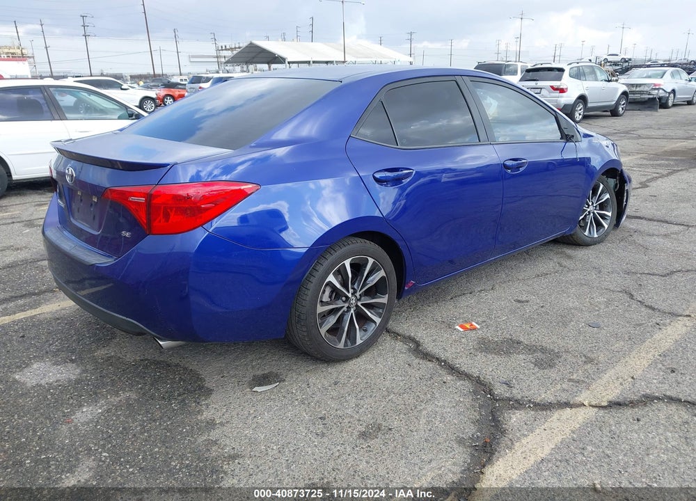 2018 TOYOTA COROLLA SE VIN: 5YFBURHE4JP771036