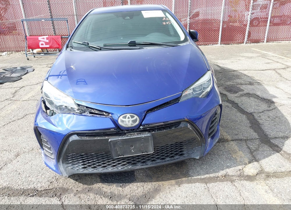 2018 TOYOTA COROLLA SE VIN: 5YFBURHE4JP771036