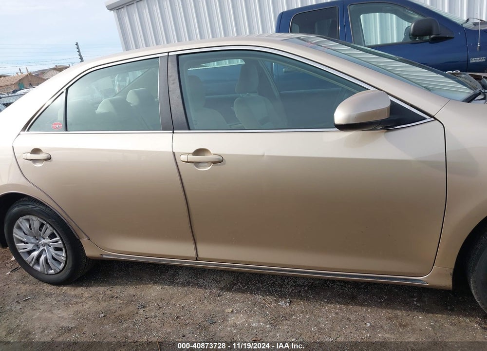 2012 TOYOTA CAMRY LE VIN: 4T4BF1FK4CR256582