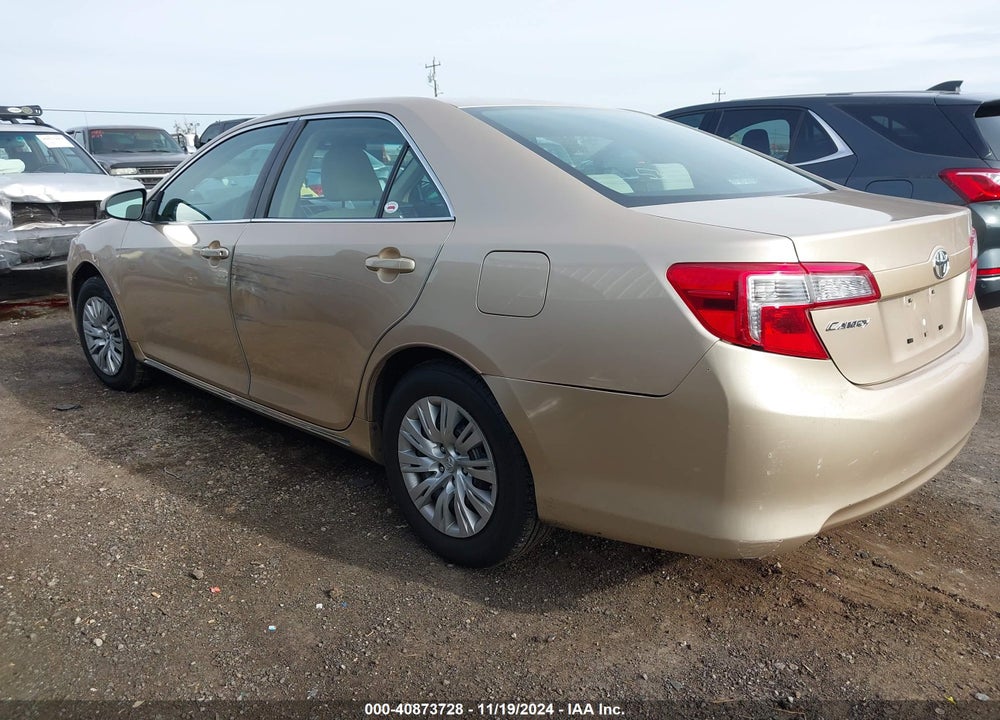 2012 TOYOTA CAMRY LE VIN: 4T4BF1FK4CR256582
