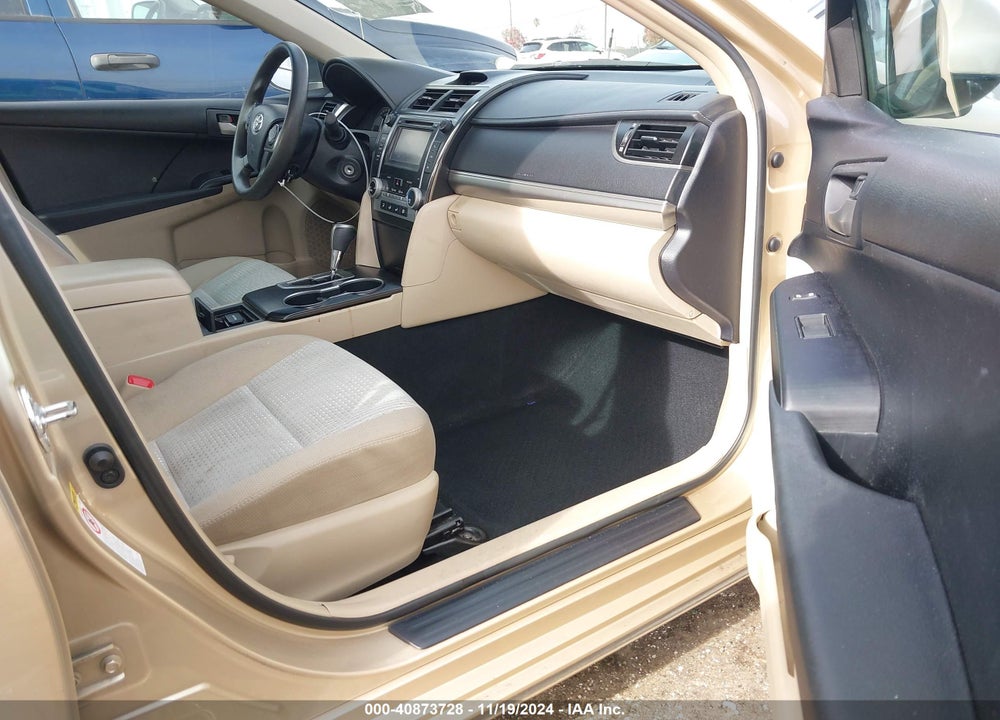2012 TOYOTA CAMRY LE VIN: 4T4BF1FK4CR256582
