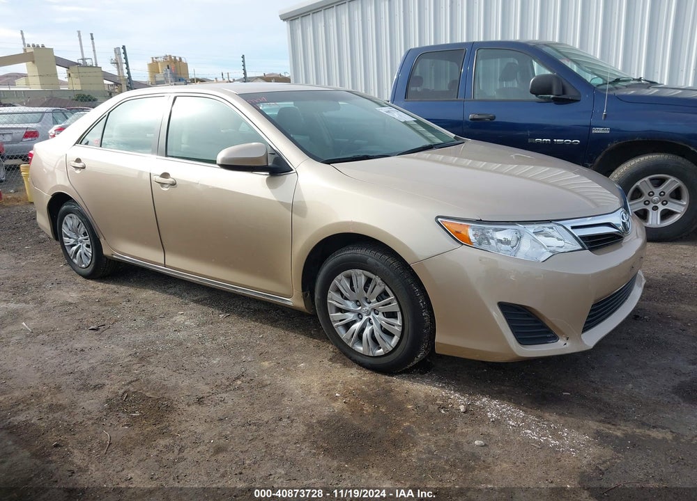 2012 TOYOTA CAMRY LE VIN: 4T4BF1FK4CR256582
