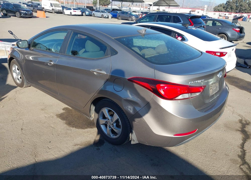 2014 HYUNDAI ELANTRA SE VIN: 5NPDH4AE9EH520364