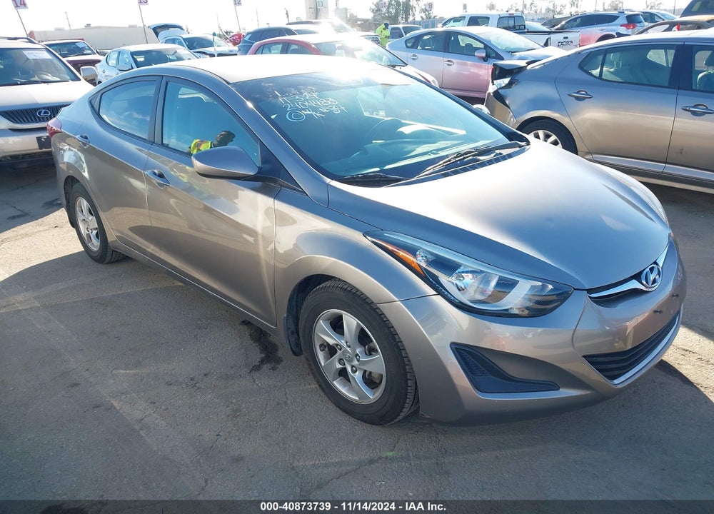 2014 HYUNDAI ELANTRA SE VIN: 5NPDH4AE9EH520364
