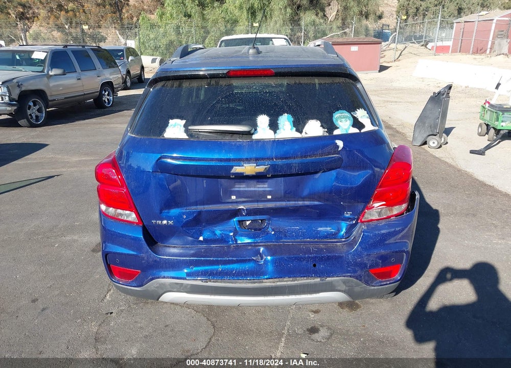 2017 CHEVROLET TRAX LT VIN: 3GNCJLSB3HL199500