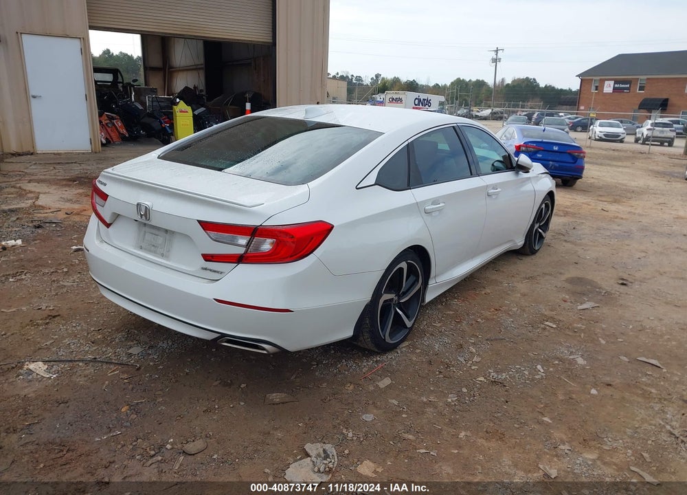 2018 HONDA ACCORD SPORT VIN: 1HGCV1F36JA154103