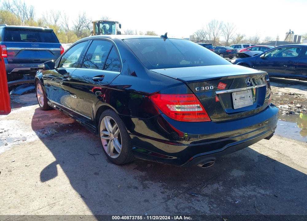 2014 MERCEDES-BENZ C 300 LUXURY 4MATIC/SPORT 4MATIC VIN: WDDGF8AB2ER316150