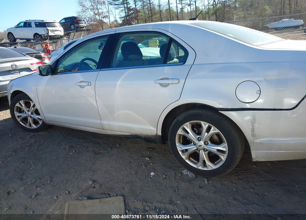 2012 FORD FUSION SE VIN: 3FAHP0HA3CR227706
