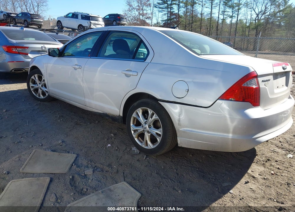2012 FORD FUSION SE VIN: 3FAHP0HA3CR227706