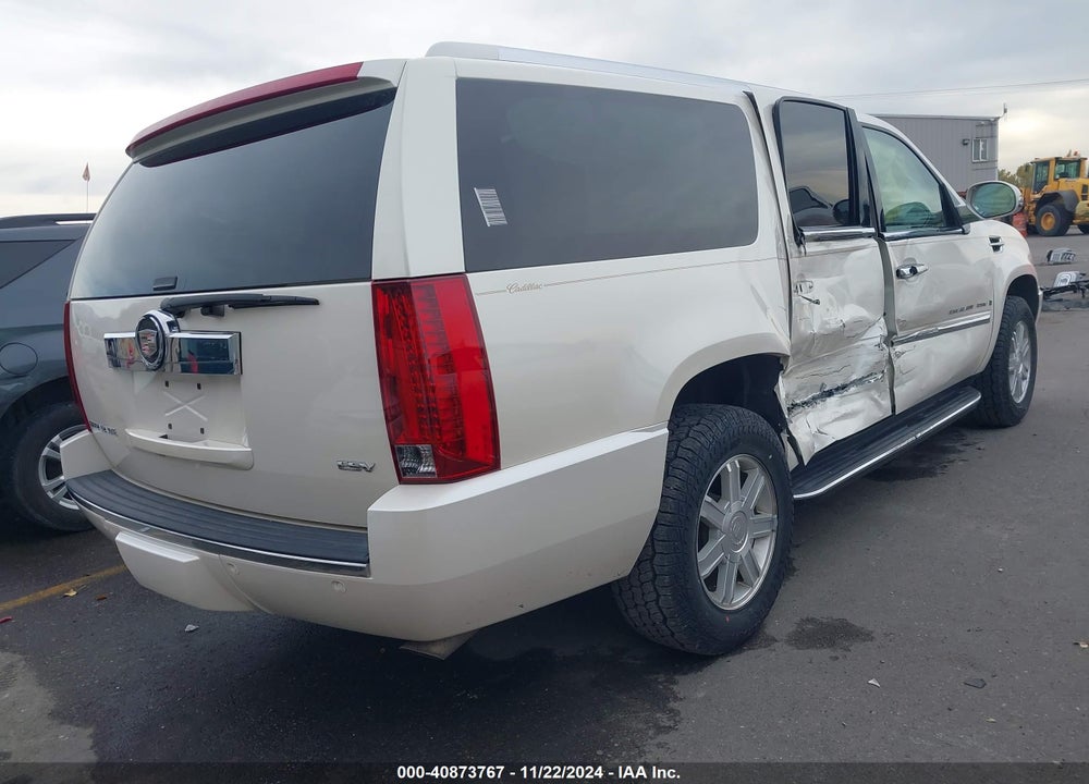 2007 CADILLAC ESCALADE ESV STANDARD VIN: 1GYFK66837R193359
