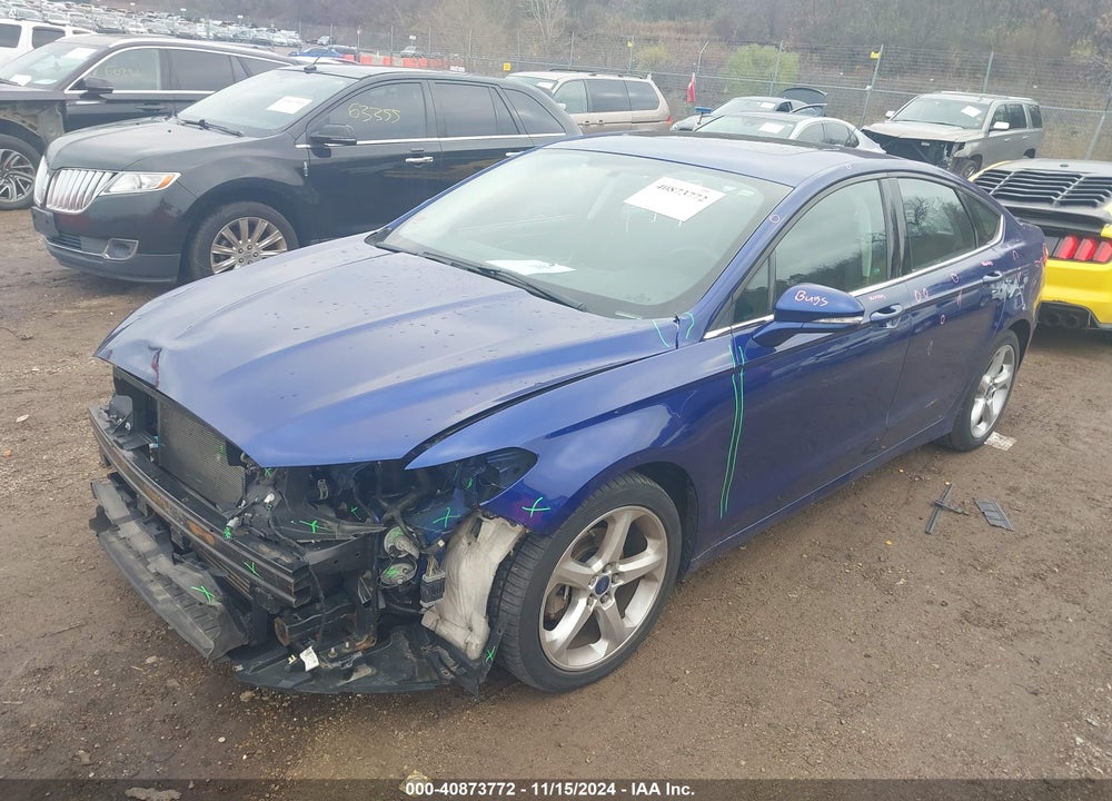 2015 FORD FUSION SE VIN: 3FA6P0H99FR232085