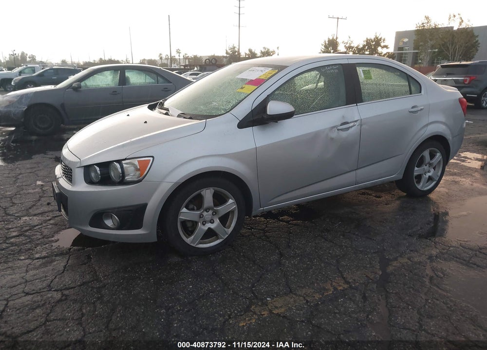 2016 CHEVROLET SONIC LTZ AUTO VIN: 1G1JE5SBXG4135922