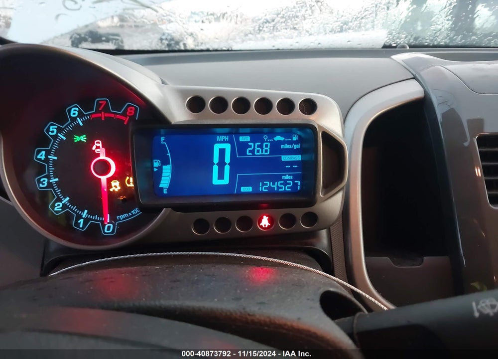 2016 CHEVROLET SONIC LTZ AUTO VIN: 1G1JE5SBXG4135922