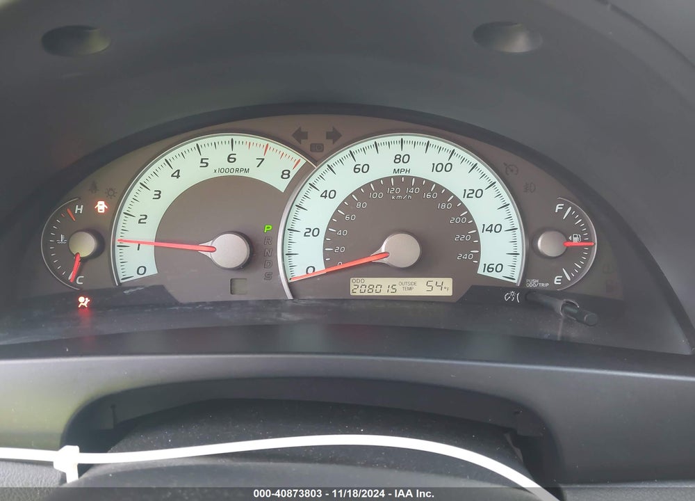 2007 TOYOTA CAMRY SE V6 VIN: 4T1BK46K57U550022