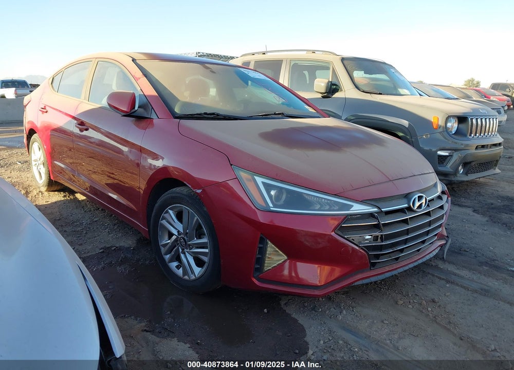 2019 HYUNDAI ELANTRA SEL VIN: KMHD84LF4KU767956