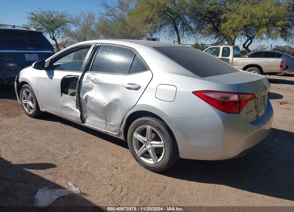 2018 TOYOTA COROLLA LE VIN: 5YFBURHE6JP815487