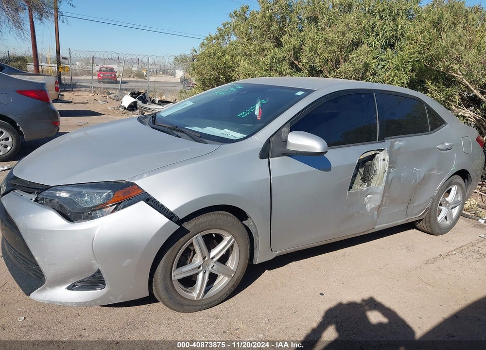 2018 TOYOTA COROLLA LE VIN: 5YFBURHE6JP815487