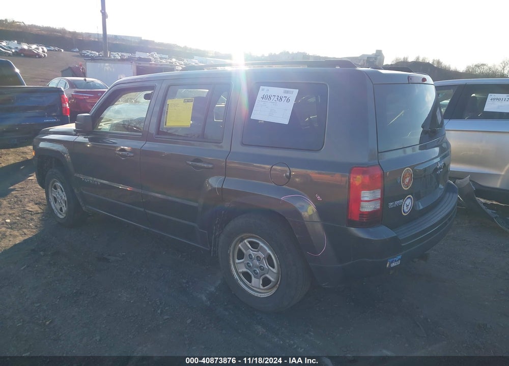 2016 JEEP PATRIOT SPORT VIN: 1C4NJPBB8GD699388