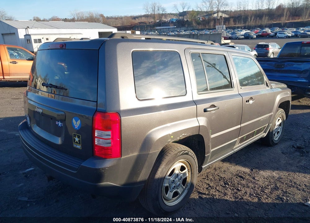 2016 JEEP PATRIOT SPORT VIN: 1C4NJPBB8GD699388