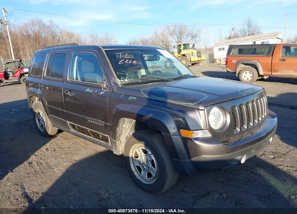 2016 JEEP PATRIOT SPORT VIN: 1C4NJPBB8GD699388