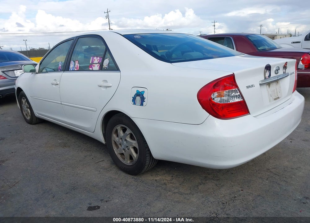 2002 TOYOTA CAMRY LE VIN: 4T1BE32K62U571834