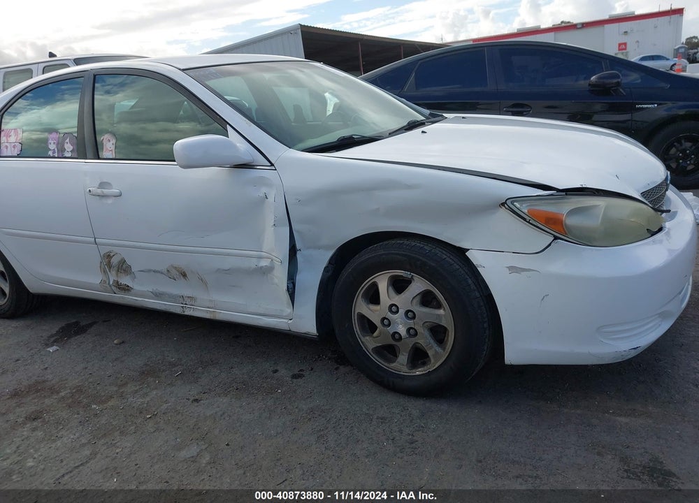 2002 TOYOTA CAMRY LE VIN: 4T1BE32K62U571834