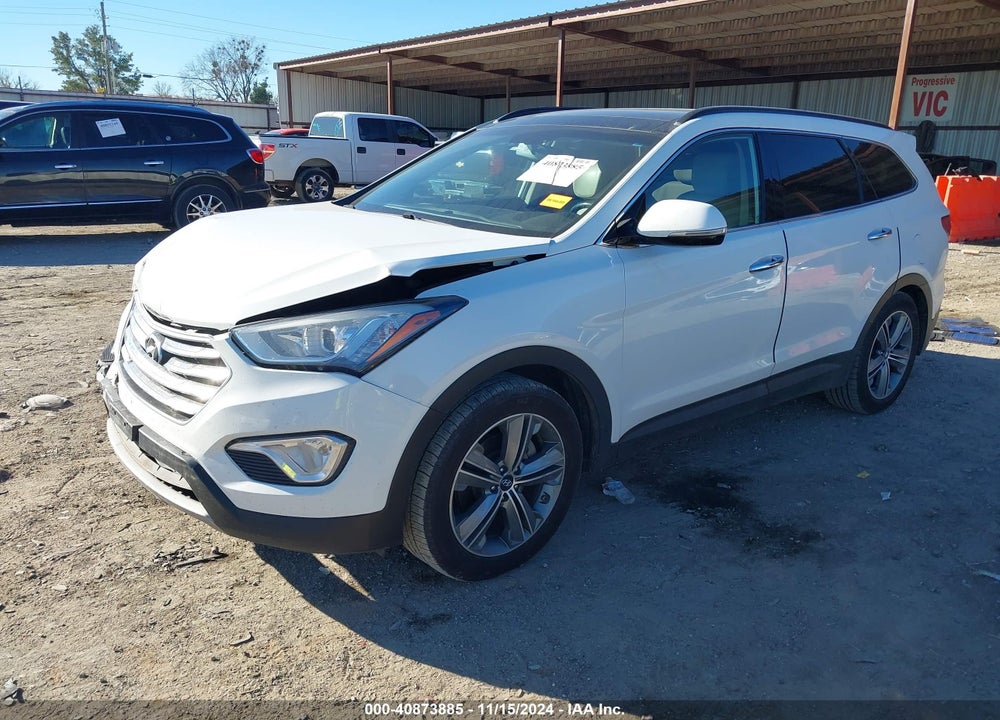 2016 HYUNDAI SANTA FE VIN: KM8SR4HF4GU163795