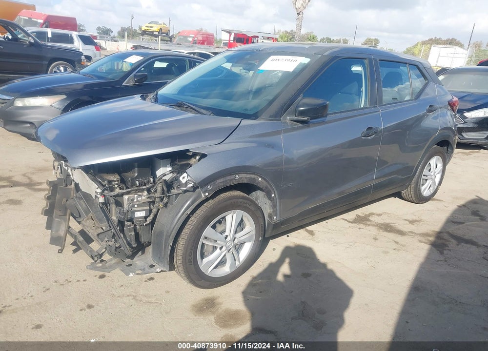 2021 NISSAN KICKS S XTRONIC CVT VIN: 3N1CP5BV8ML498653