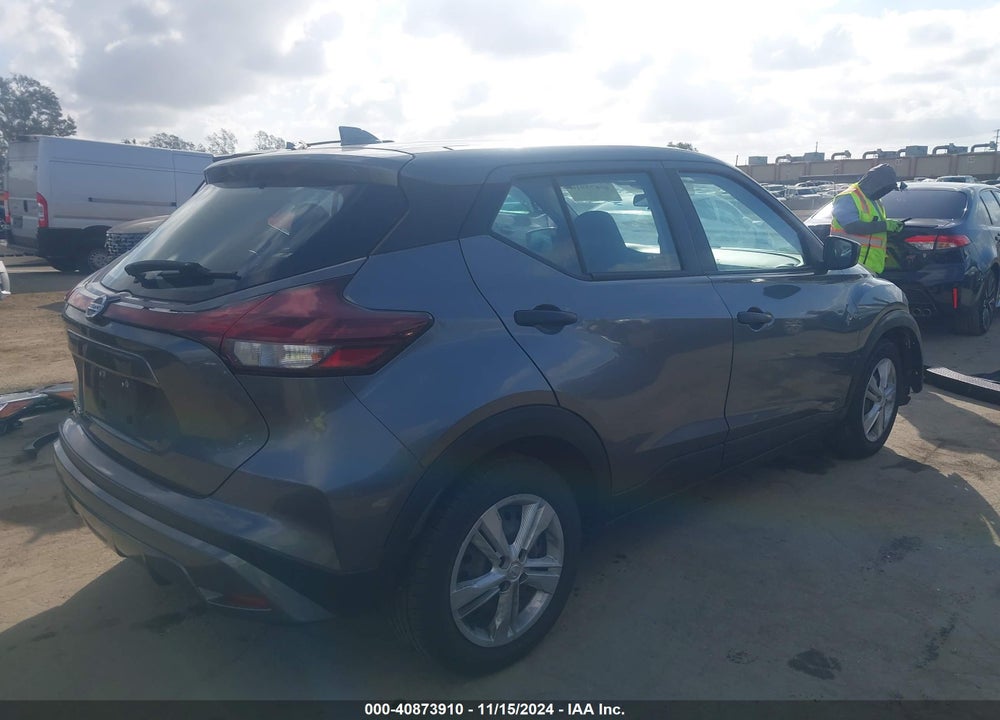 2021 NISSAN KICKS S XTRONIC CVT VIN: 3N1CP5BV8ML498653