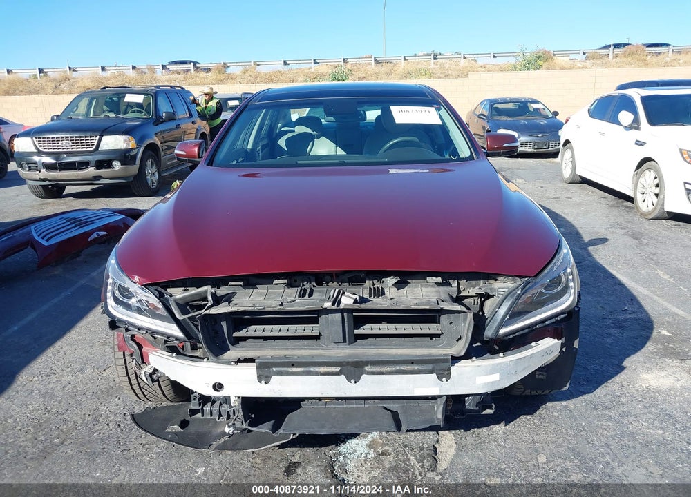 2016 HYUNDAI GENESIS 3.8 VIN: KMHGN4JE4GU117452