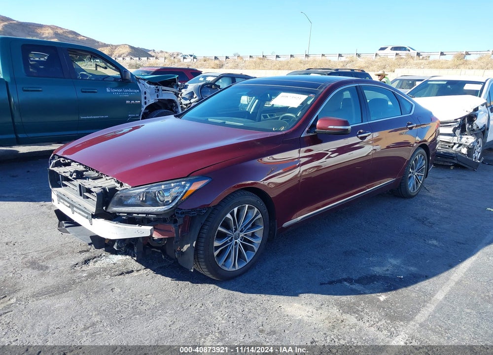 2016 HYUNDAI GENESIS 3.8 VIN: KMHGN4JE4GU117452