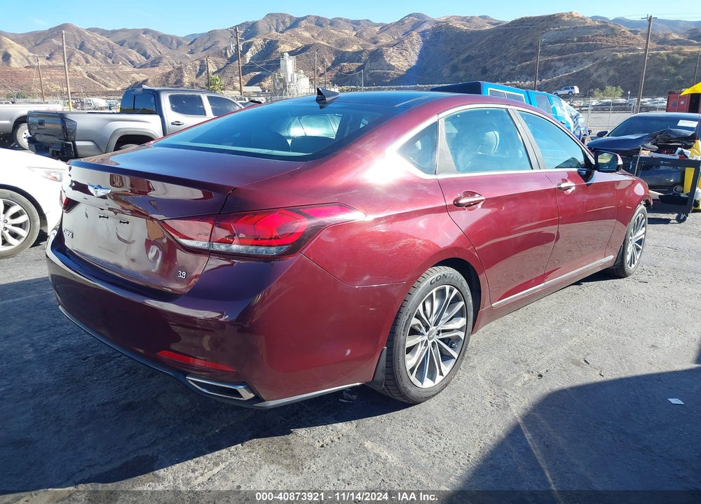 2016 HYUNDAI GENESIS 3.8 VIN: KMHGN4JE4GU117452