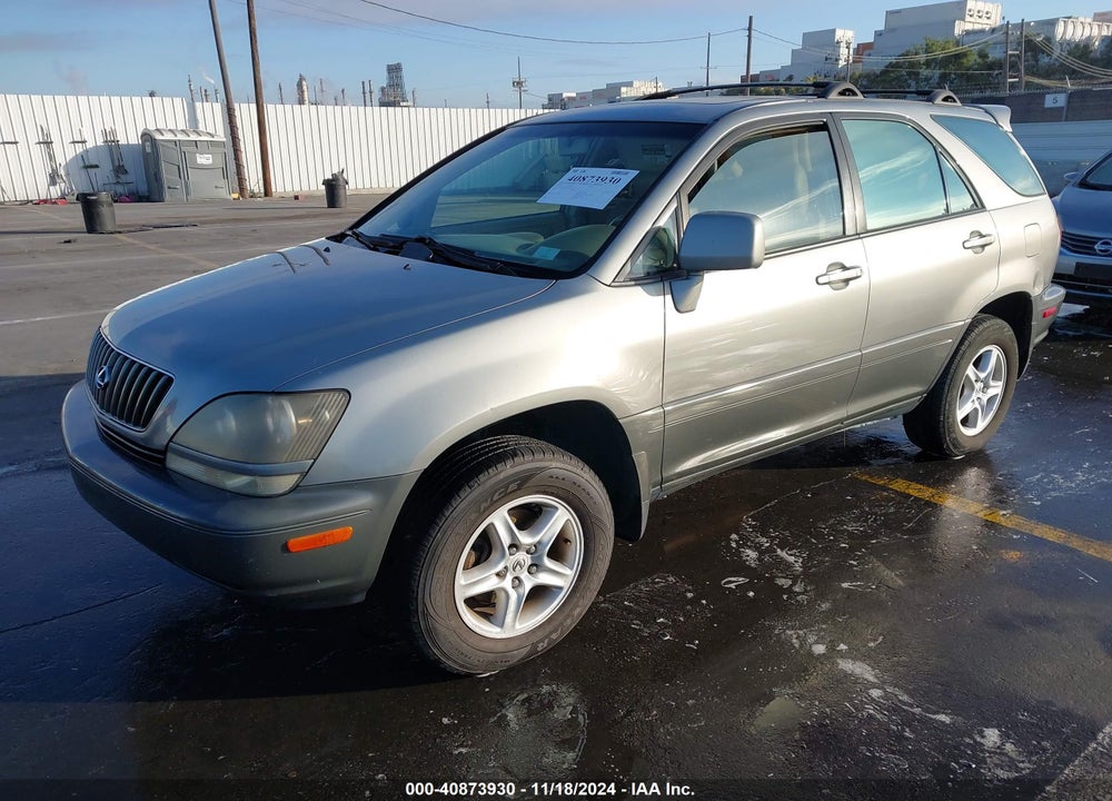 2000 LEXUS RX 300 VIN: JT6GF10U7Y0076825