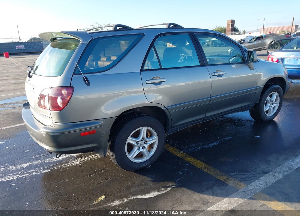 2000 LEXUS RX 300 VIN: JT6GF10U7Y0076825