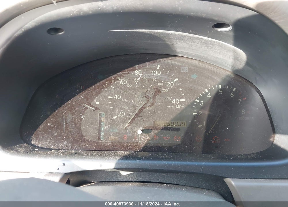2000 LEXUS RX 300 VIN: JT6GF10U7Y0076825