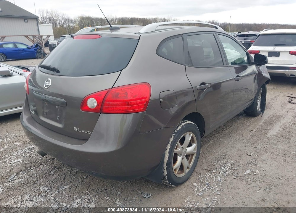 2009 NISSAN ROGUE SL VIN: JN8AS58V09W188089